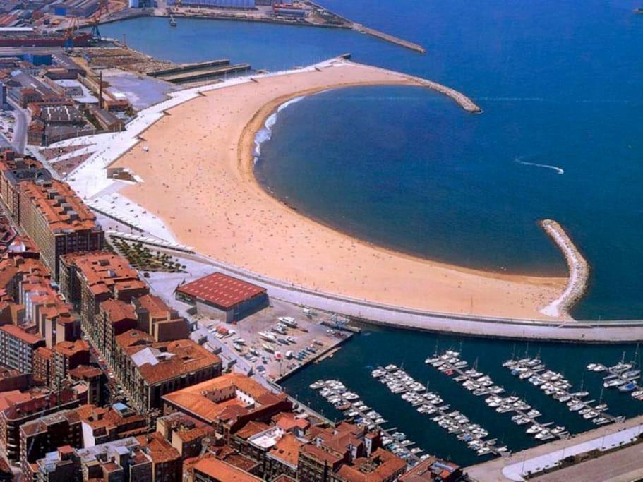 Espacioso 140 M2 Y Calidad A 250 Metros Playa Y Puerto Deportivo 5Hab 2 Banos Vut2917As Gijón Eksteriør billede